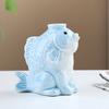Unique Ceramic Succulent Planter Fish-shaped Hydroponic Planter  Desktop Decor