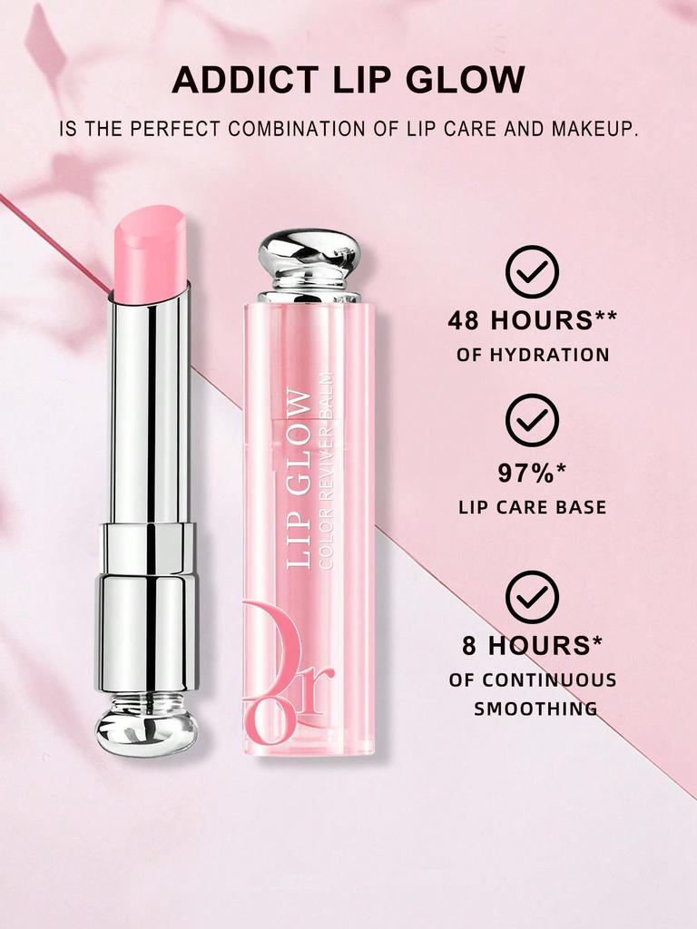 Dior Addict Lip Glow Balm #001 Pink #004 Coral 0.11 Oz./3.2g