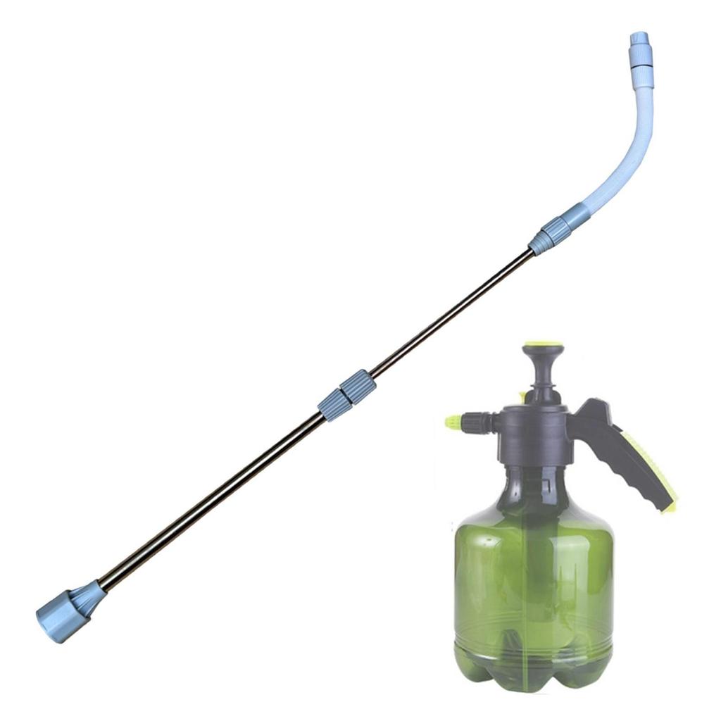 Sprayer Extension Rod Telescopic Stainless Steel Nozzle for Gardening Tools Water Spray Cleaning and Irrigation