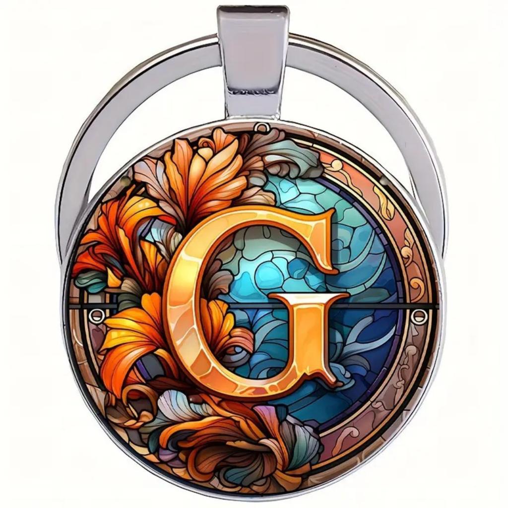 26 English Alphabet Keychain