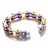 Vintage Style 316 Stainless Steel Children's Bicycle Biker Bracelet Bling Link Chain for Motorcycle Anniversary Gift