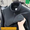 Men's Double-Sided Fleece Jacket - Warm Casual Spring & Autumn Mountaineering Liner
