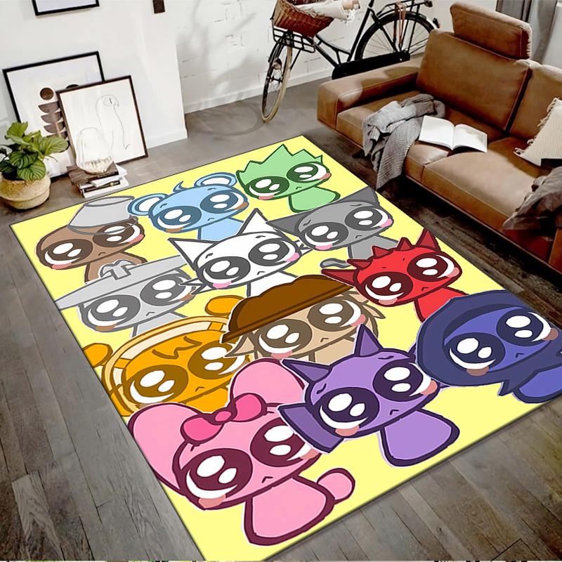1pc SPRUNKI8 Design Printed Area Rug Carpet for Bedroom Living Room Home Decor Rugs Mat Non Slip Mat Rug for Bedside