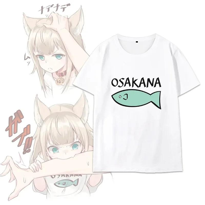 Kawaii Cat Ear Dress Japanese Anime Style Cosplay Short Sleeve TShirt Perfect for Anime Girls Women And Unisex Tshirts