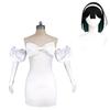 DOKITOKI Sua Cosplay Costume with Wig and Accessories, Alien Stage Costume, Size XL