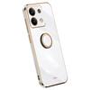 XINLI For Xiaomi Redmi Note 13 4G Case Soft TPU Electroplating Phone Kickstand Cover