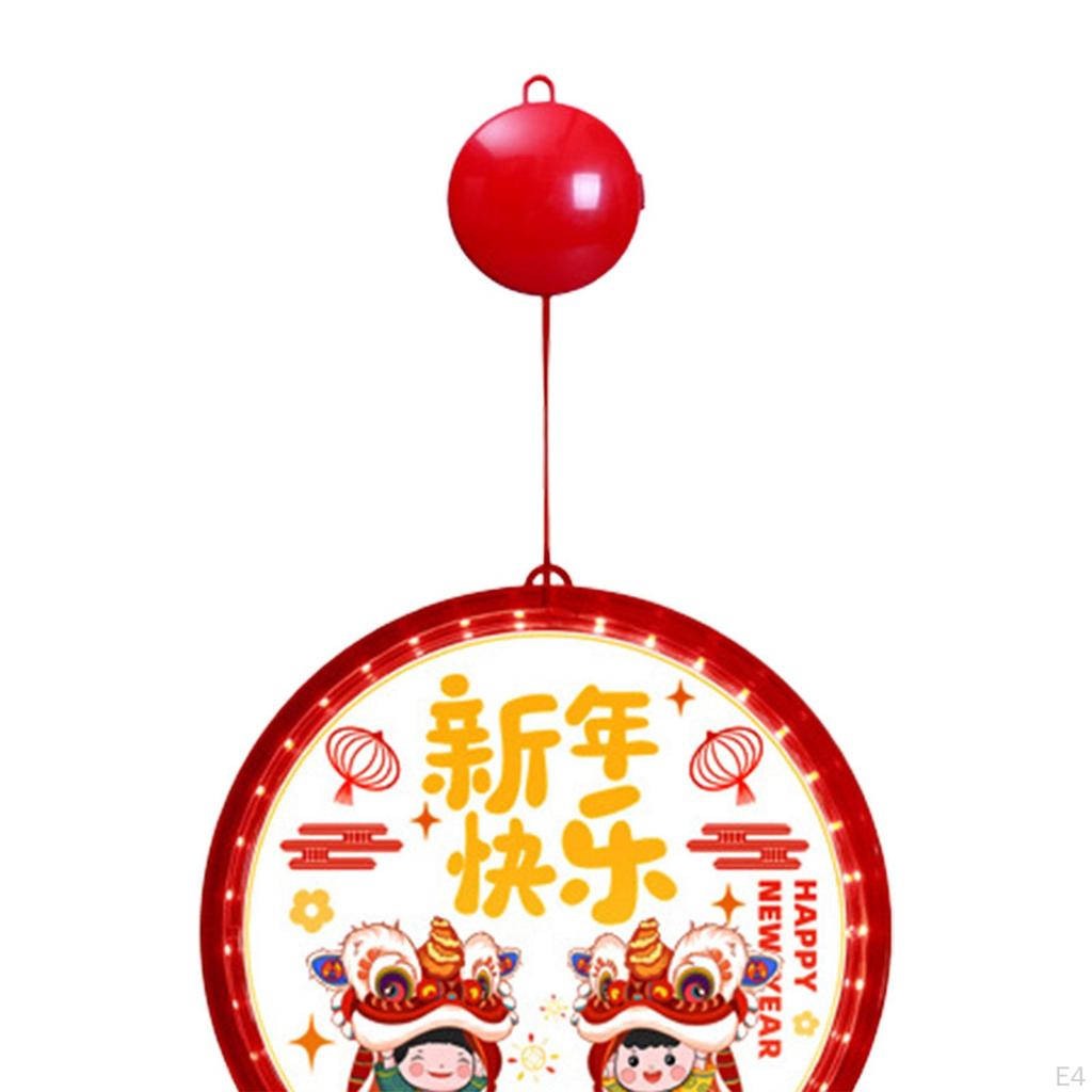 LED Chinese Year Decoration Lantern Decorative Hanging Light Lunar