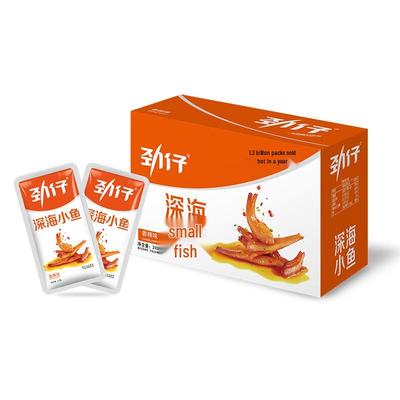 Jinzai Tiefsee-Trockenfisch-Snacks, Scharfer Geschmack