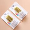 Threaded Candles Birthday Cake Candles Golden Threaded Birthday Candles Colored Gold-plated Small Candles