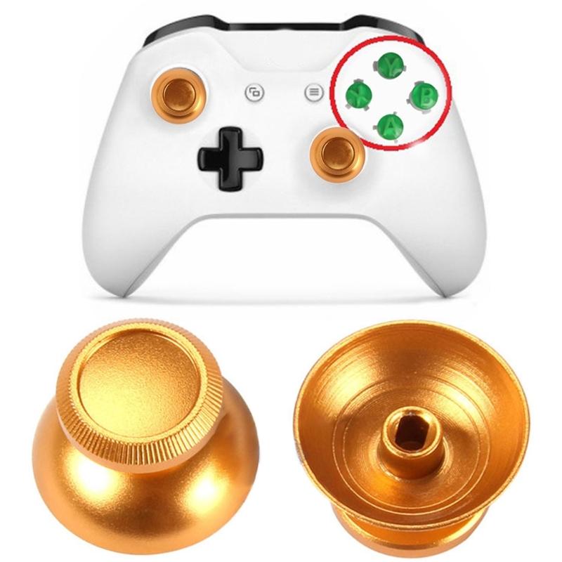 2 buc din aliaj de aluminiu Joystick capac culbutor Capac ciupercă pentru P5 P4 XB One Game Controller Accesoriu de reparație de schimb