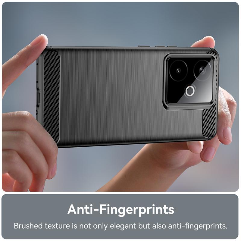 For Realme GT 7 Case Shockproof Soft TPU Silicone Carbon Fiber Back Cover For Realme GT 7T 7 Global Case For Realme GT 7 Case