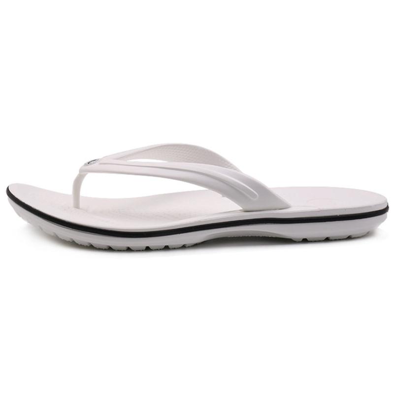

Crocs Anti-Slip Flip Flops Slippers White Unisex 39-40