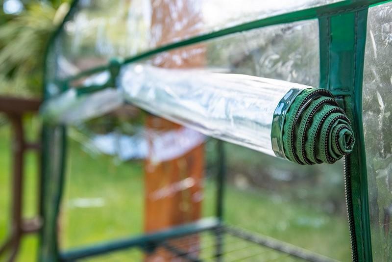 Greenhouse 69*49*95 Cm, Pvc Foil, Metal Structure - T N15-900