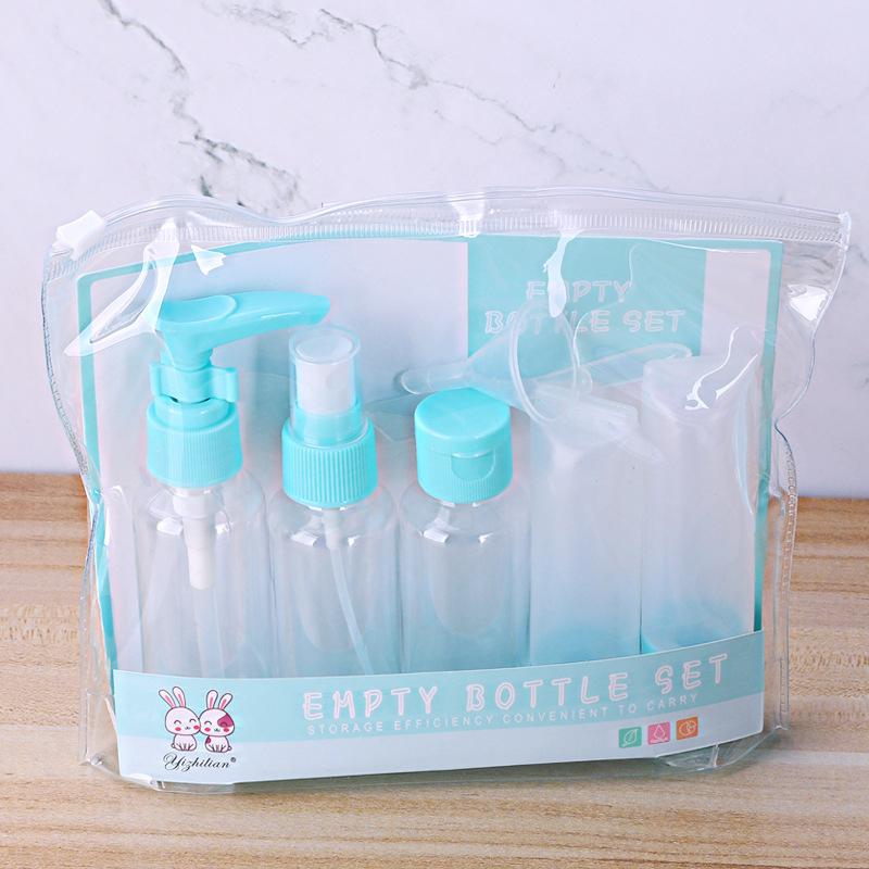 Travel Size Multi-piece Skincare Set Portable Containers Cosmetic Skincare Liquid Toiletries Bottle