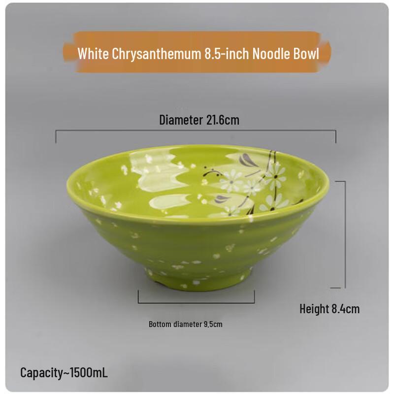 Thickened Melamine Noodle Bowl Set