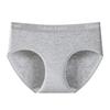 Keinri Women's Antibacterial Cotton Low-Rise Teen Briefs, 10-Pack