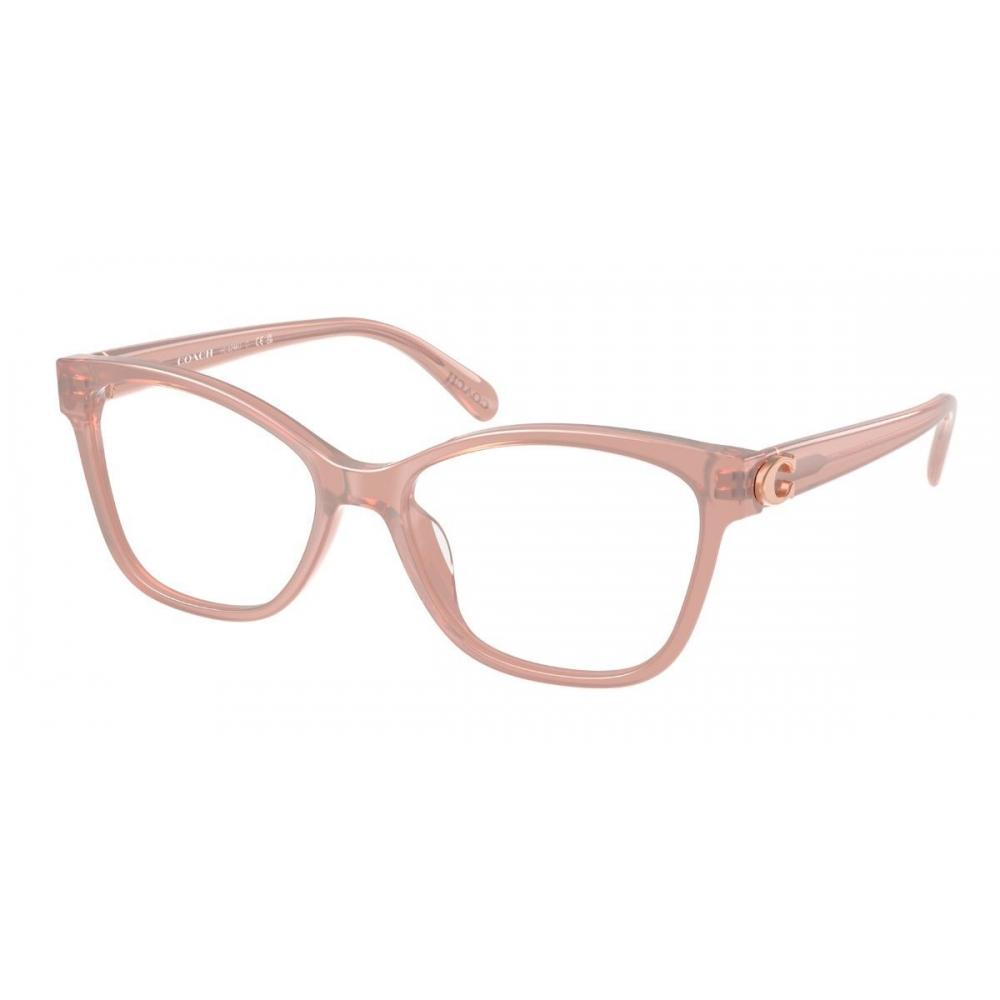 

Coach Hc6246u 5839 Women Eyeglasses Milky Buff Pink/53-16-140