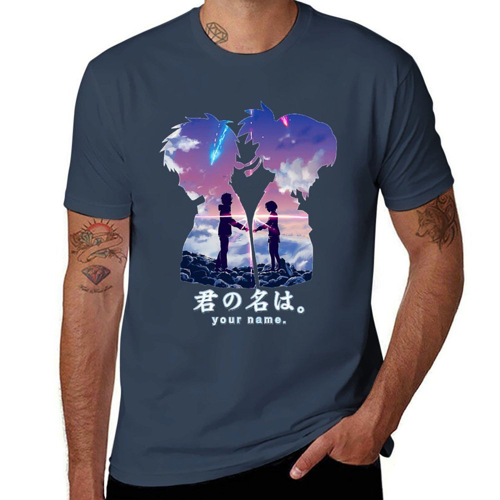 Kimi no na Wa TShirt Heavy Duty Casual Work Tee S