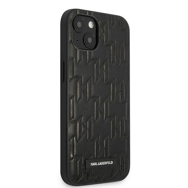 Etui Do iPhone 13 Mini Karl Lagerfeld Monogram Czarne