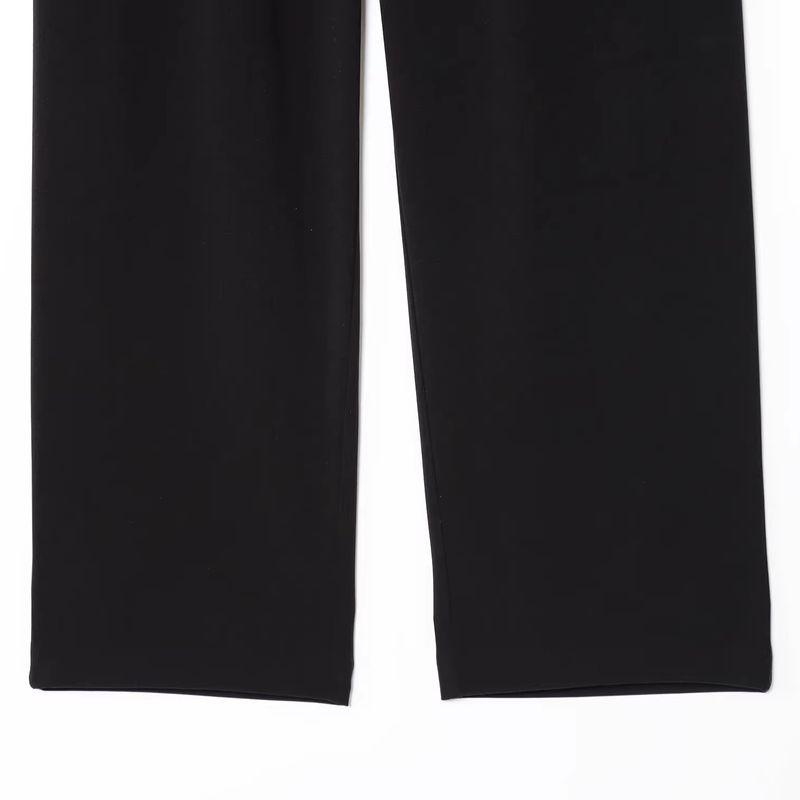 Araltay New Arrival Fashion Style Women's Clothing Fashion All-Match Casual Minimalist Belt Ruched Accessories Suit Pants 1293731