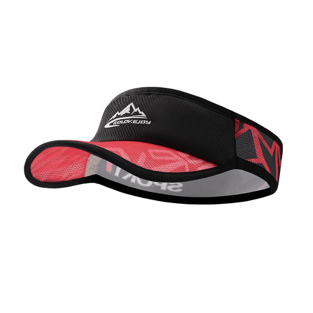 Summer Sun Hat For Men Women Breathable Sweat-absorbing Quick-drying Empty Top Cap For Outdoor Marathon Mountaineering