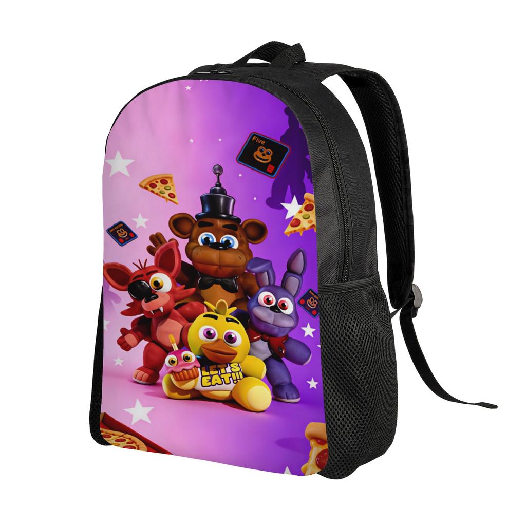 FNAF Horror Game Backpack  Travel Backpacks Youth Designer Large High School Bags Leisure Rucksack