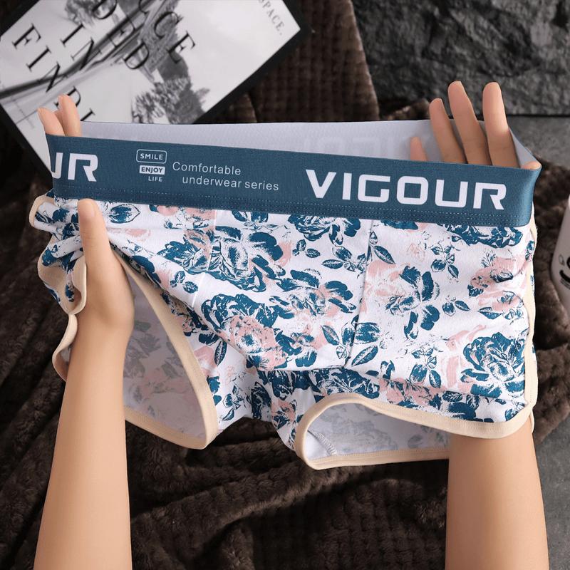 

Cotton Boxer Men Underwear Breathable Mens Boxers Cuecas Masculinas BoxerShorts Man Panties Size M-3XL 3XL зелений/синій