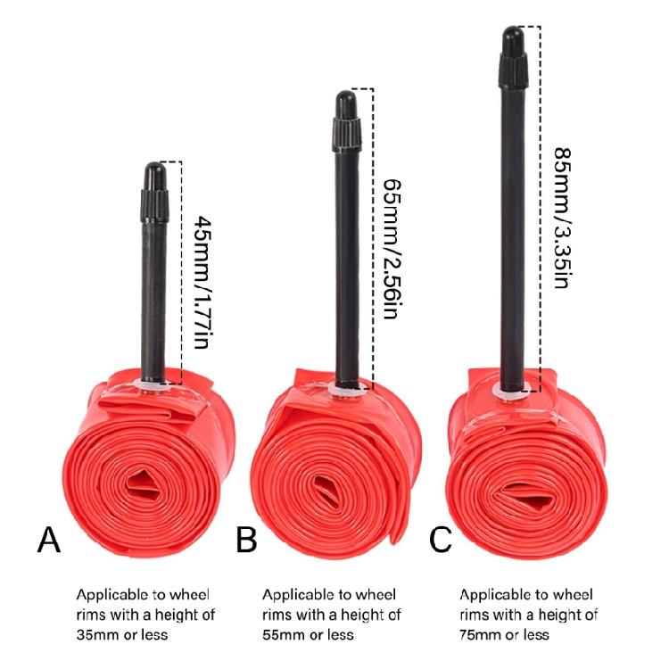 Premium TPU Bike Inner Tube 700C Lightweight Design for 700x23c/25c/28c/32c Tires Fit French Valves Enhances Protections