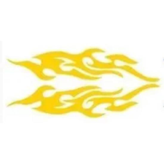 

2 шт. наклейки для автомобиля, модифицированные наклейки с пламенем, царапины, мотоцикл, бампер, капот, зеркало заднего вида, крышка, наклейка, декор для стайлинга автомобиля 29CM