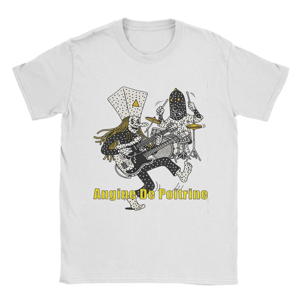 Angine De Poitrine Rock Band Cotton T Shirt For Unisex Summer  YK Funny T Shirts Leisure Tee Shirt Plus Size Hot Sale Tops