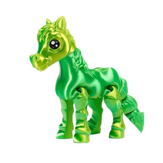 3D Printed Horse Ornament Articulated Horse Winged Unicorn Toy Flexible Animal Fidget Toy with Movable Joints for Home Office Stress Relief Desktop