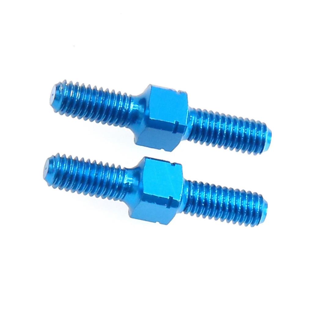 2 Pieces Lightweight 3x18mm Aluminum Turnbuckles Ideal For DIY Remote Control Car Modifications