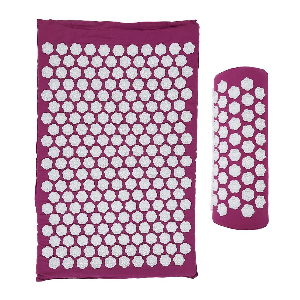 Acupressure Pad Massage Relax Muscle Reduce Neck Back Shoulder Head Pain Stress Relief Acupressure Mat