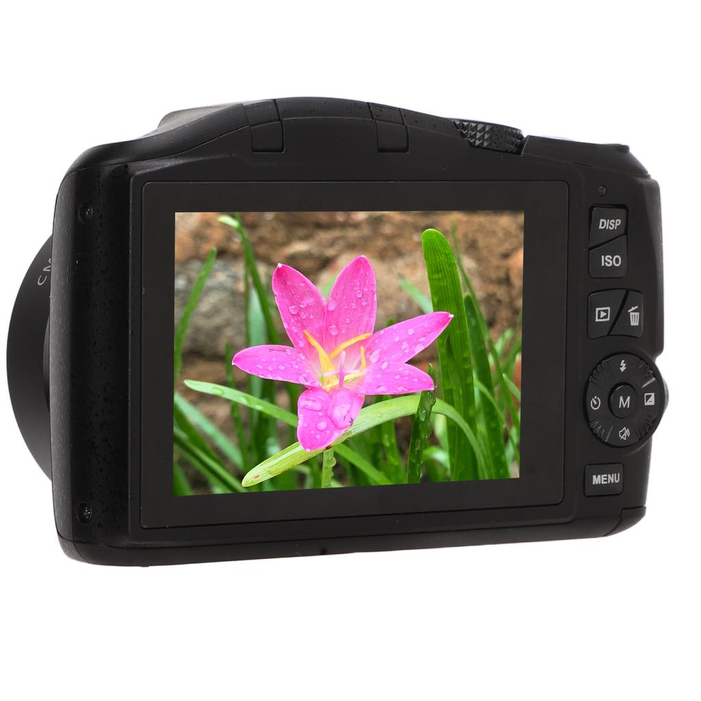 CD‑R3 4K Digital Camera Ultra HD 48MP Video Camera Vlogging Camera with 16X Digital Zoom 3.0inch