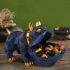 Bulldog Design Storage Holder Showpiece for Home Decorative Item, Animal Figurines for Home Shelves Decor Showpiece