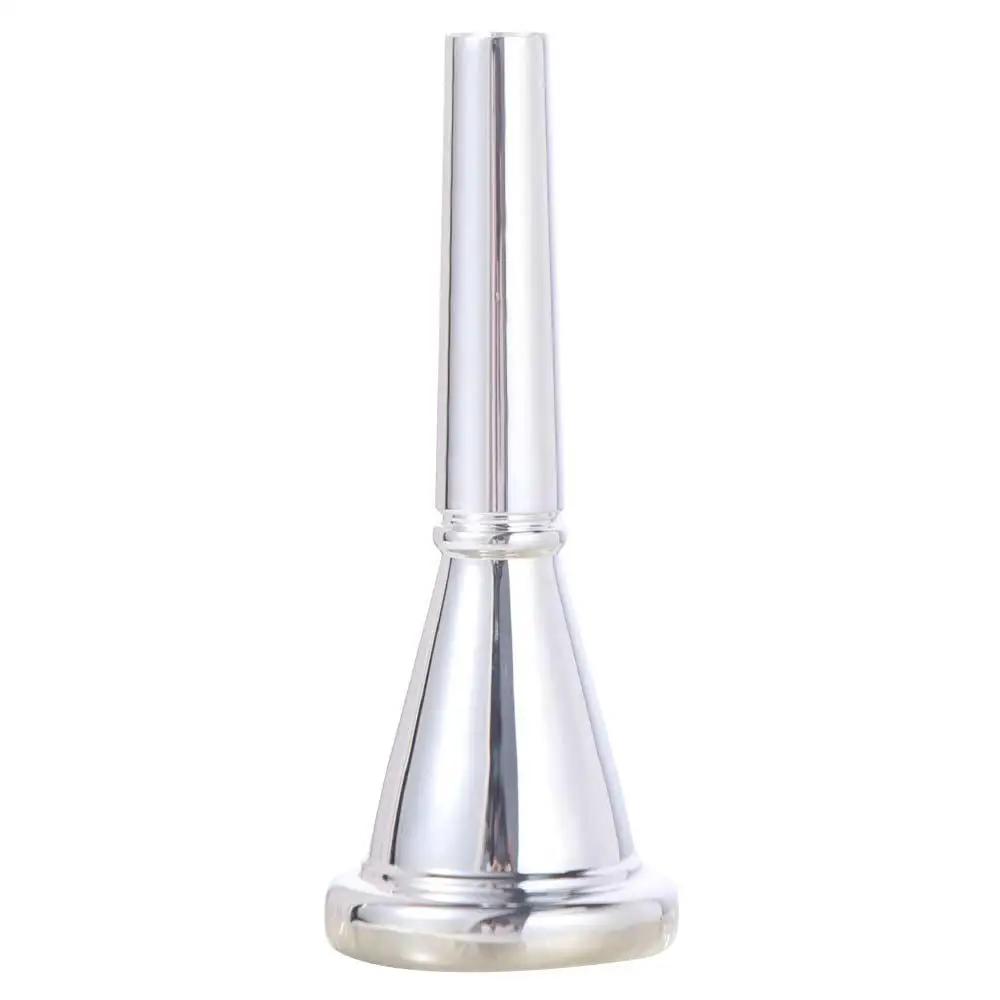 Durable Gold Silver French Horn Mouthpiece Professional Replacement Parts Horn Mouthpiece Students Brass Instrument Accessories
