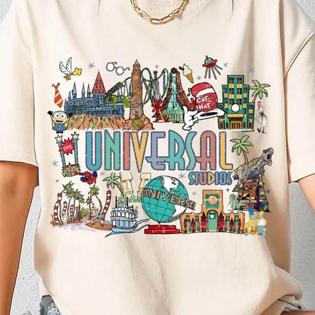 Vintage Retro Universal Studios Shirt, Universal Studios Shirt, Universal Family Trip Shirt, Universal Shirt, Universal Florida Shirt