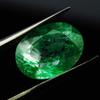 6 Carat Green Natural Colombian Emerald CERTIFIED Loose Gemstone Oval Cut A-3372