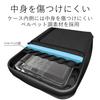 Elecom Shock-Absorbing Electronic Dictionary Case for Casio Ex-word, Sharp Brain, and Other Models, Black, DJC-025BK