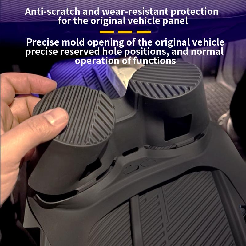 For BMW 5 Series i5 G60 2024-2025 Car Central Control Silicone water coaster protective cover Automotive interior products