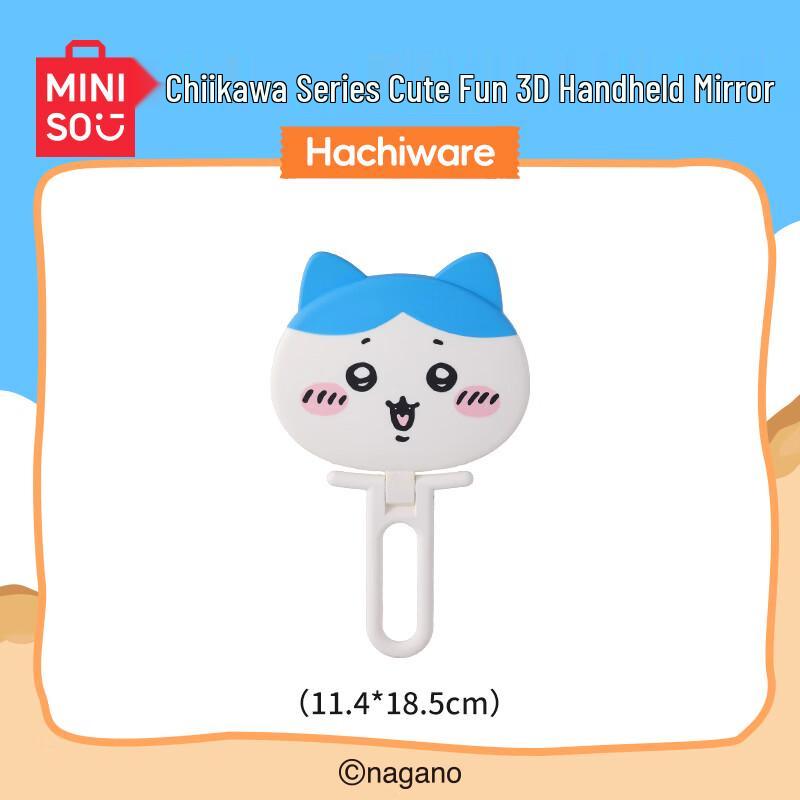 MINISO Chiikawa Hachiware Hand Mirror