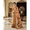 Soft Premium Handloom Fabric Digital Print With  Rich Pallu With Lace Border On Saree