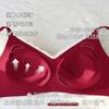 Women Sweet French Floral Wireless Push Up Comfortable Bra For Small Chest