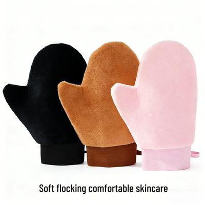 Multifunctional Application Gloves: For Lotion, Sunscreen, Cream, Tanning Oil - Flocked, Waterproof, Perfect for Effortless Use.