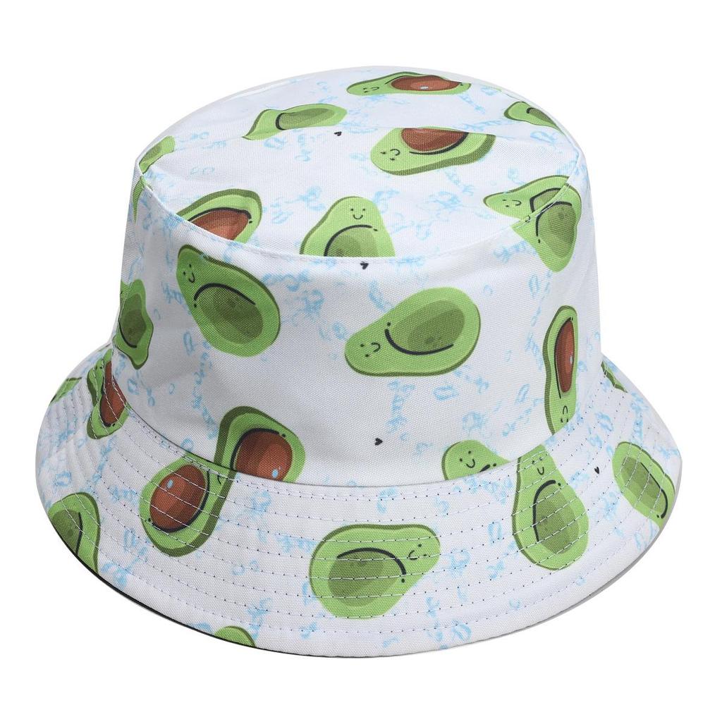 2026 Lemon Pattern Reversible Bucket Hat for Men & Women – Summer Sun Protection