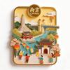 China Fridge Magnets Shanghai Souvenirs Tianjin Songshan Hongkong Chengdu Laojunshan Sanya Fridge Stickers Birthday Gifts