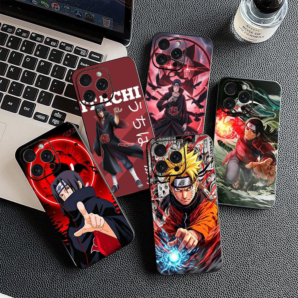 for Samsung Galaxy S20 S22 S21 FE Ultra Plus A07 A17 A15 A16 A25 A57 A37 Phone Cover Case Akatsuki Madaras Narutos Uchiha Itachi