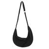 Nylon Bag Women's Bag New Versatile Dumpling Bag Light Large Capacity Shoulder Bag Moon Bag Messenger Bag