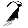 JK Necktie with Rhinestones Fringed for Women Girl Adjustable Neck Tie Collage Student Uniform Nightclub Dress Up Necktie