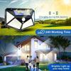 Hot Selling Solar Human Body Induction Wall Lamp Outdoor Garden Courtyard Lamp New Rural Area Outdoor Wall Landscape LED Lamp